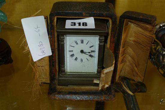 Small carriage clock